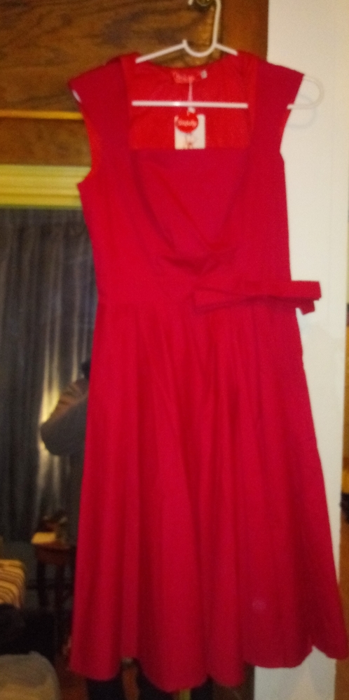 Red dress